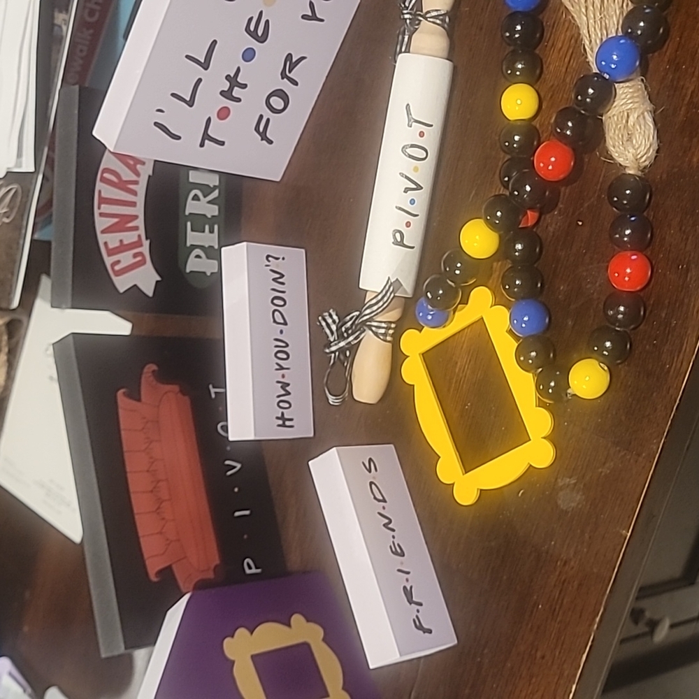 F. R. I. E. N. D. S Bachelorette decor